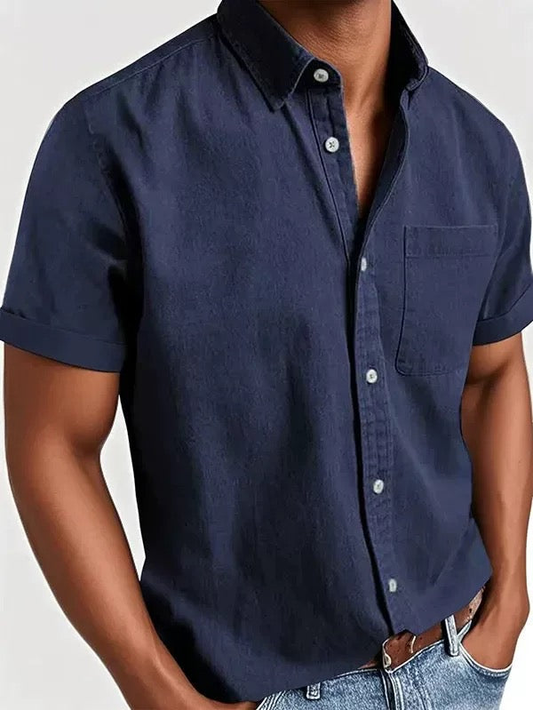 Miles – Relaxed Cotton Shirt for Everyday Ease