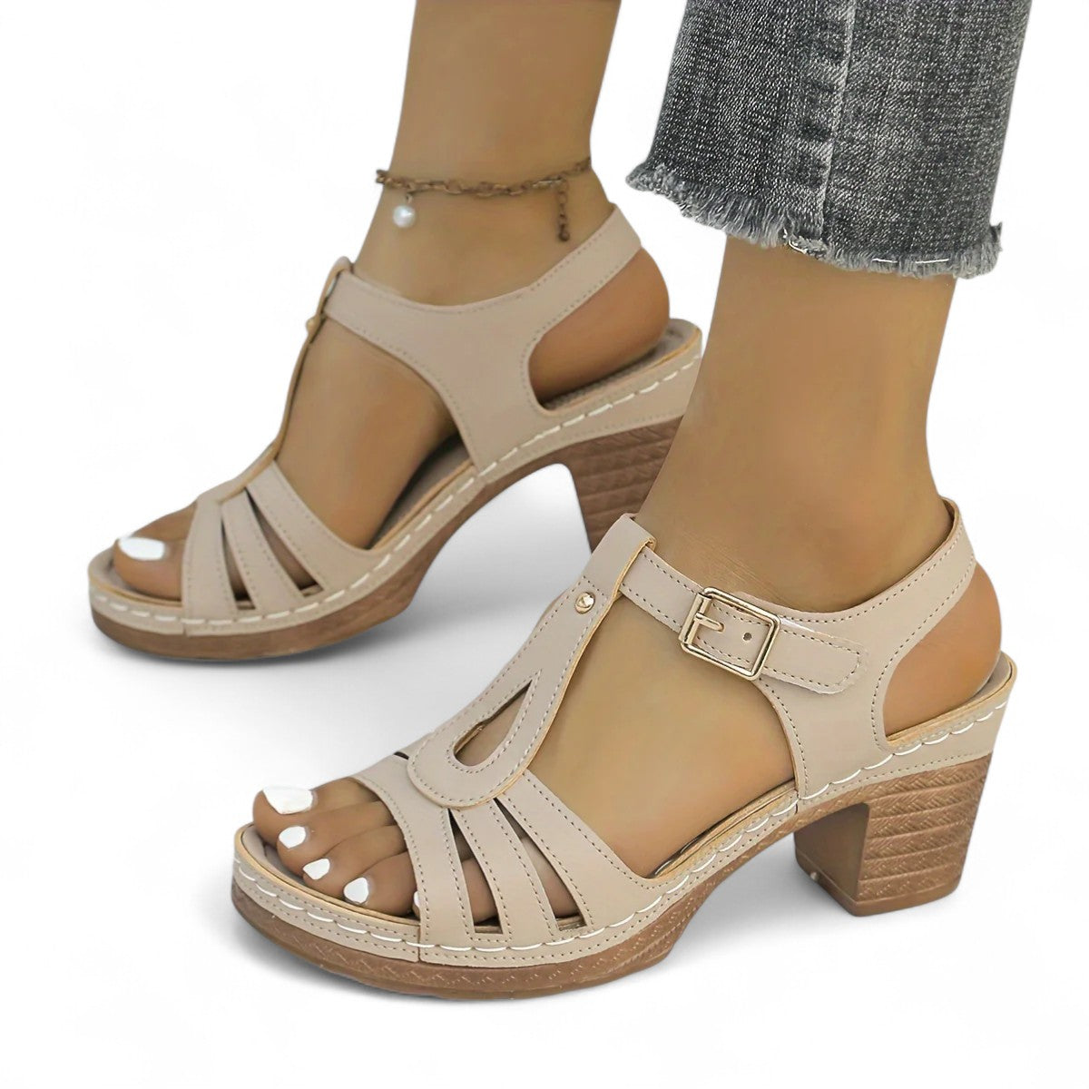 Sierra Classic Buckle Sandals