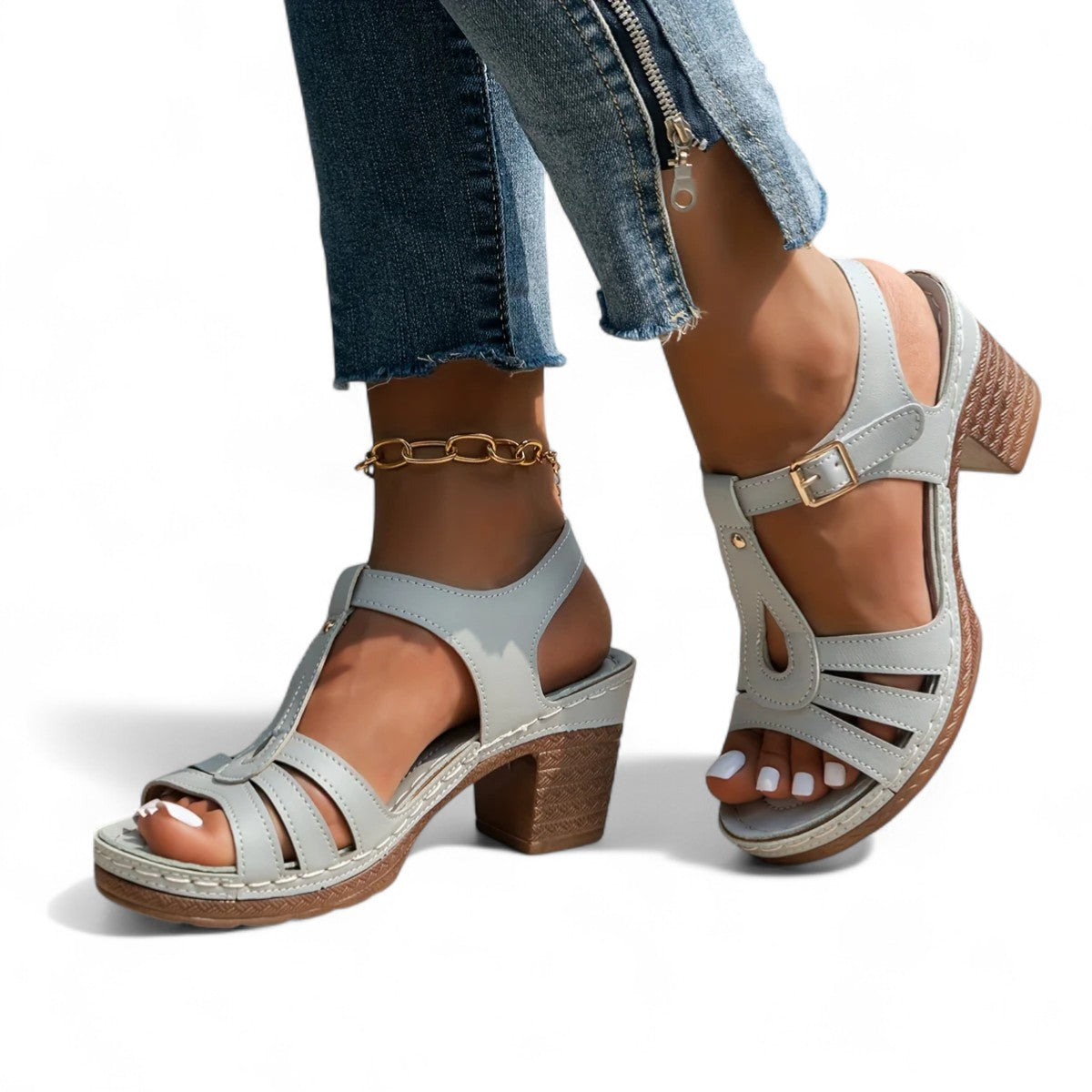Sierra Classic Buckle Sandals
