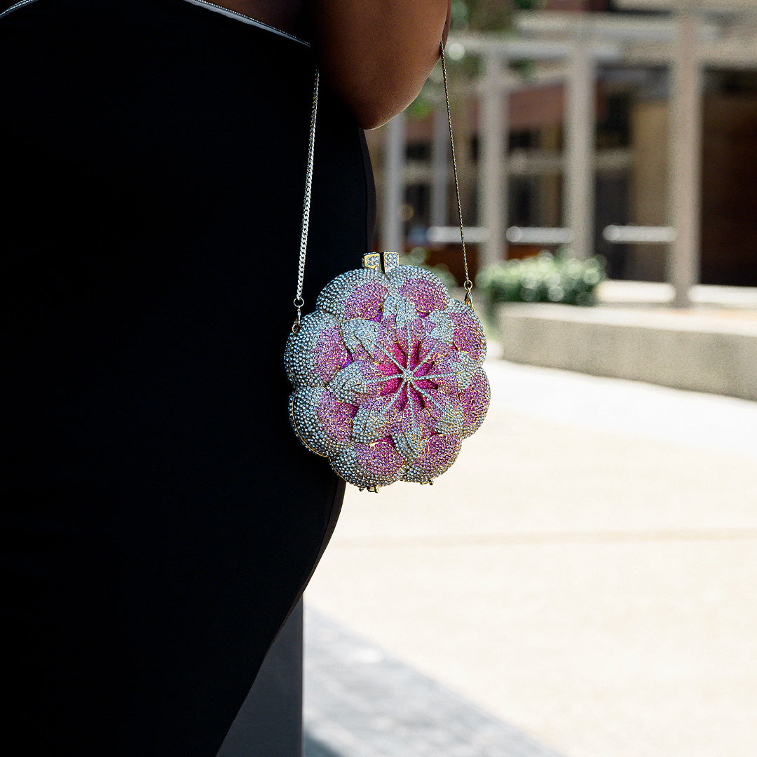Bloom Flower Clutch Bag