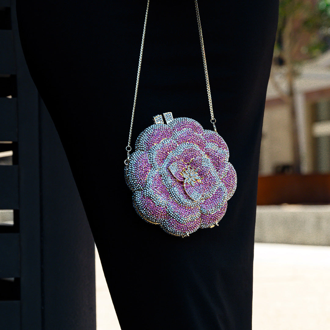 Bloom Flower Clutch Bag