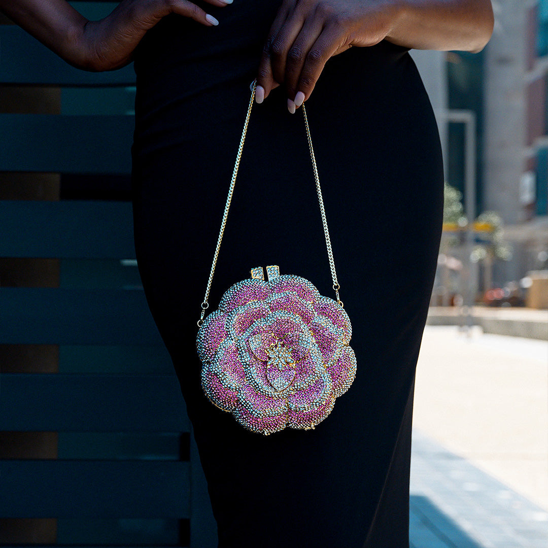 Bloom Flower Clutch Bag
