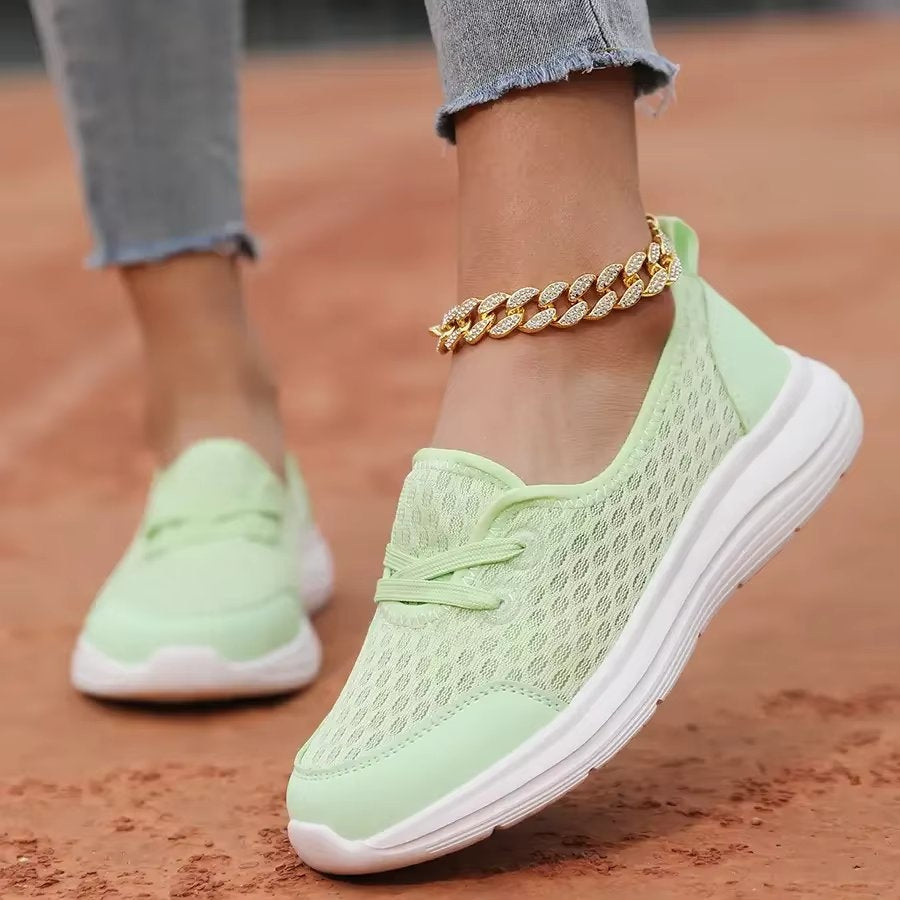 LightAir – Ladies Slip-On Mesh Walking Trainers