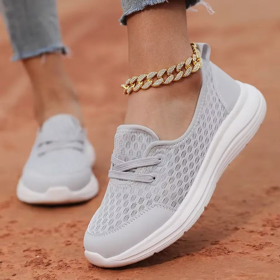 LightAir – Ladies Slip-On Mesh Walking Trainers
