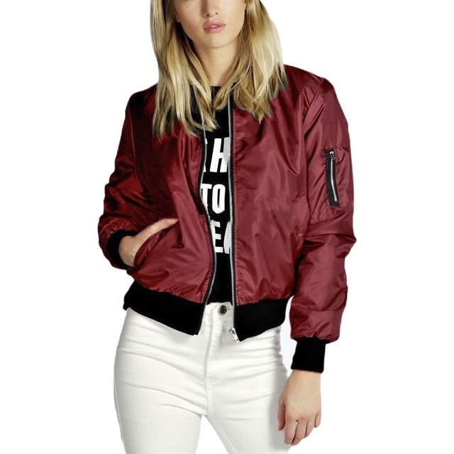 Iva - Stylish Bomber Jacket