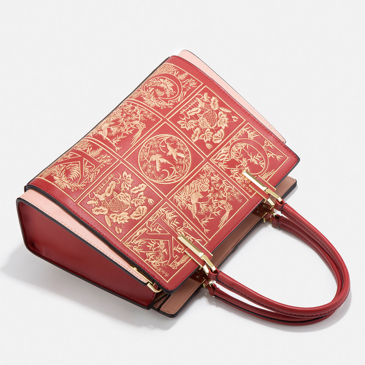 Marseille Embroidery Medium Tote Bag