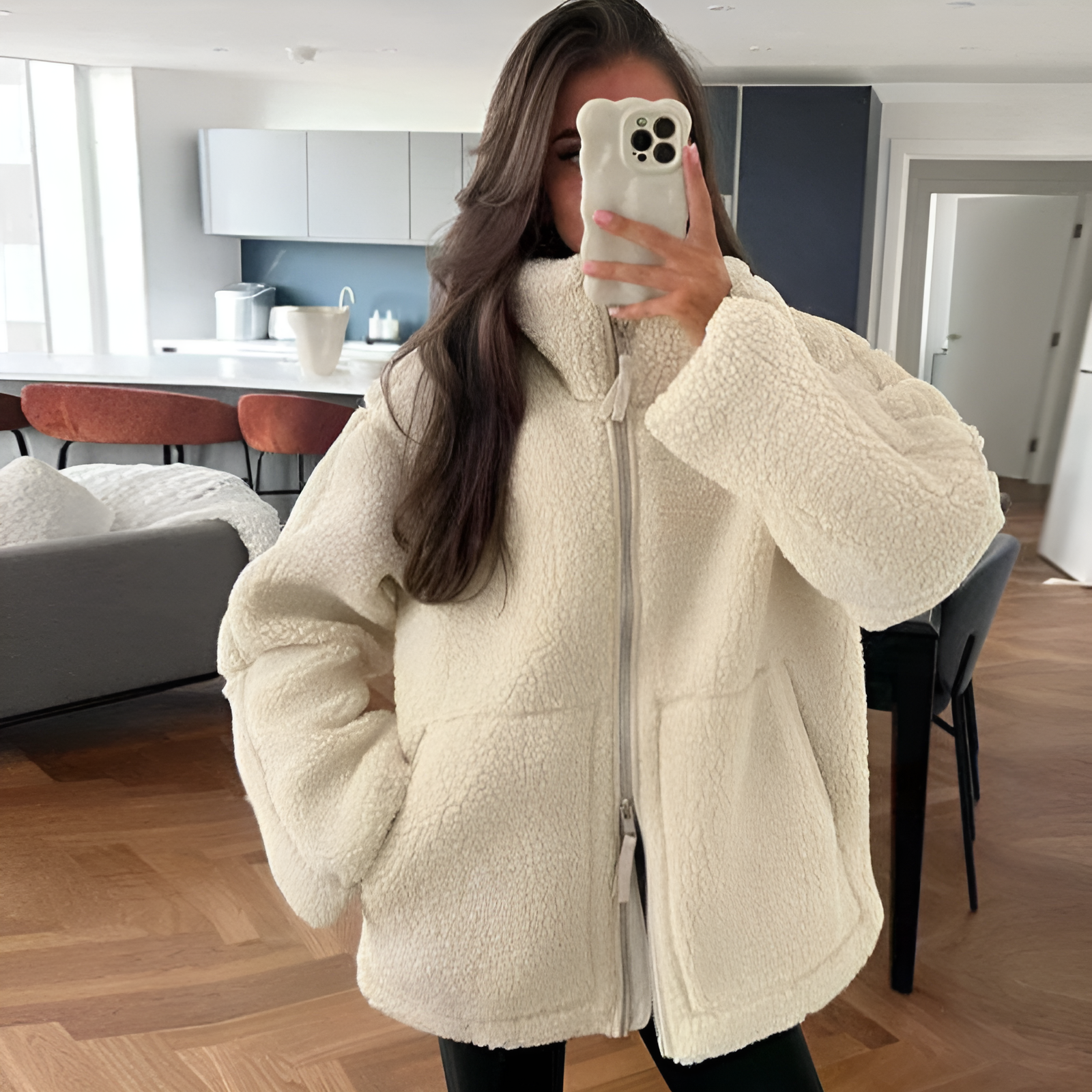 Maddi- Comfortable Soft Teddy Coat