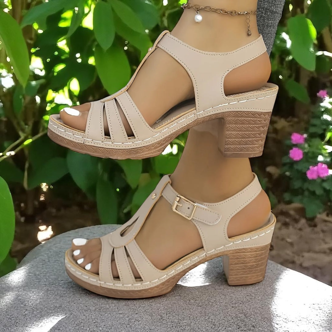 Mira Lift Block Sandals