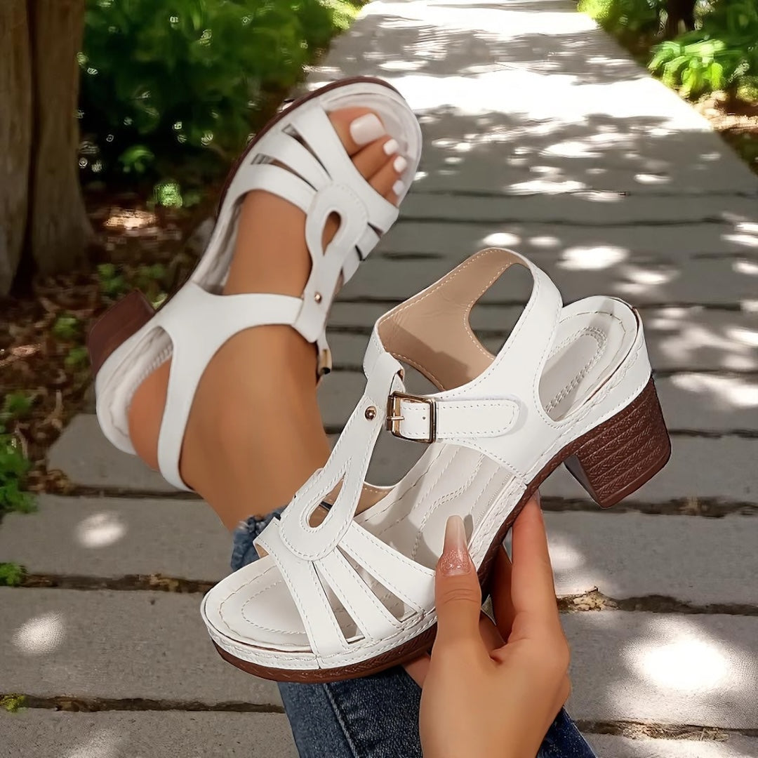 Mira Lift Block Sandals