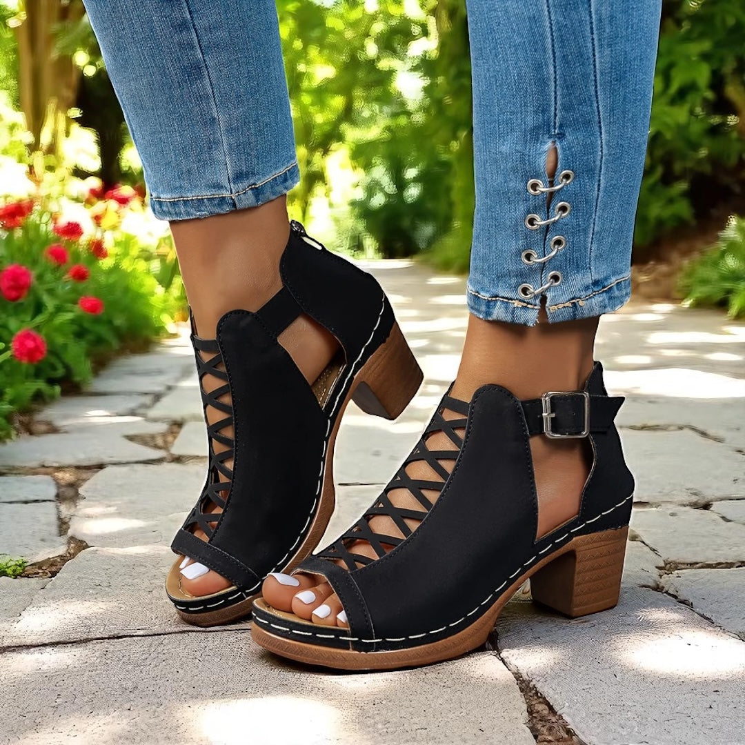 Celeste Cross Sandals