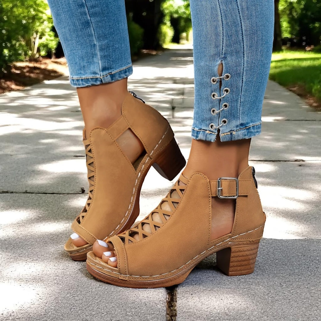 Celeste Cross Sandals