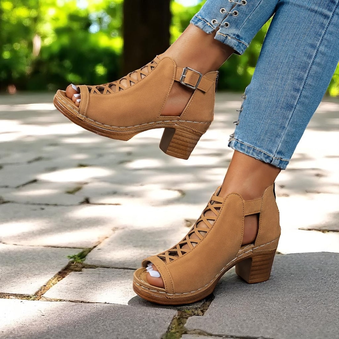Celeste Cross Sandals