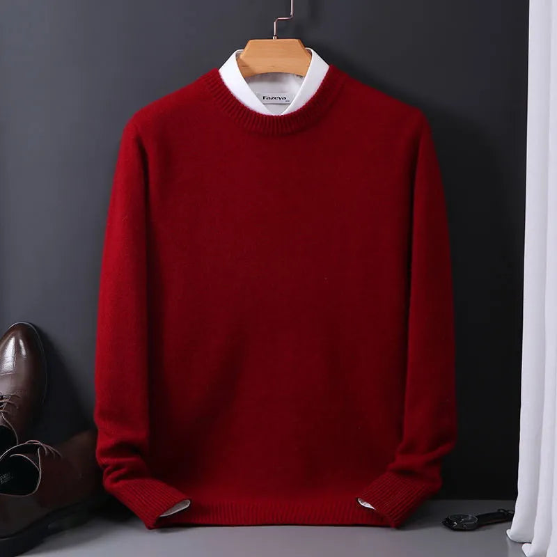 Levi - Stylish Soft Solid Color Sweater