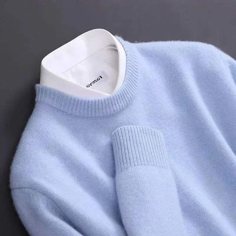 Levi - Stylish Soft Solid Color Sweater
