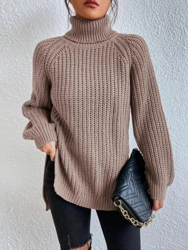 Alissa - Comfortable Turtleneck Long Sweater