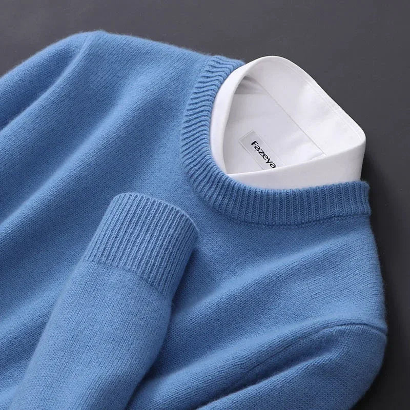 Levi - Stylish Soft Solid Color Sweater
