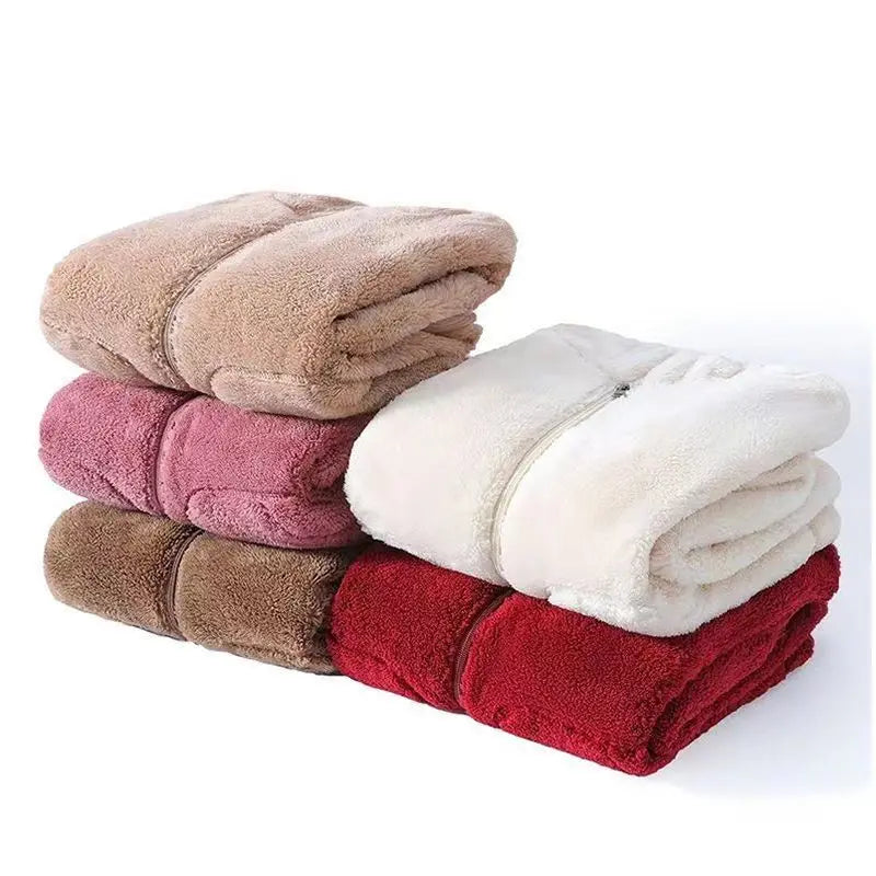 Naomi - Super Soft Coral Fleece Sweatshirt