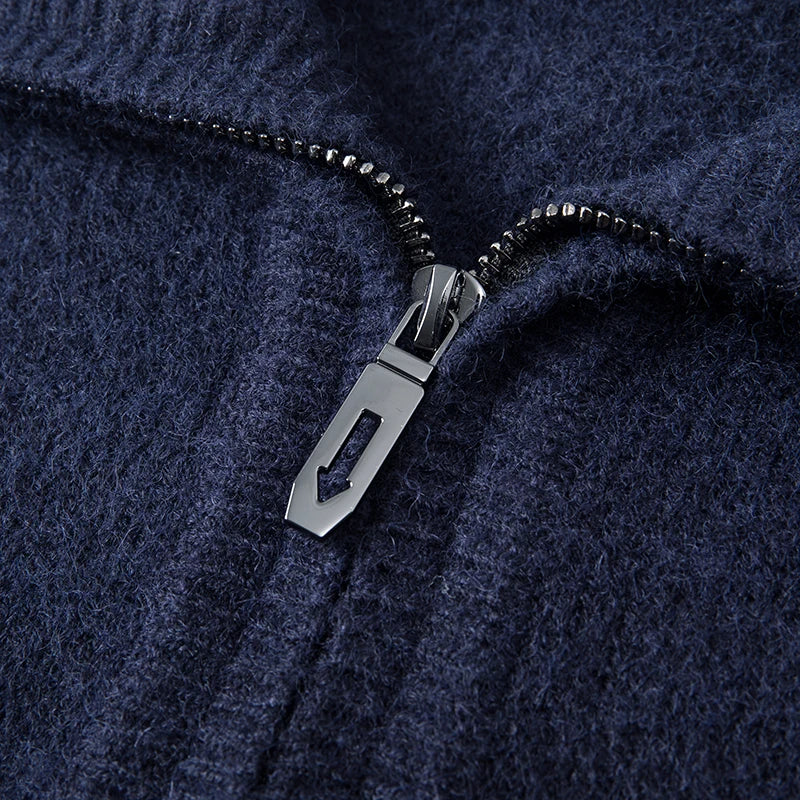 Isaac - Soft Warm Quarter Zip Sweater