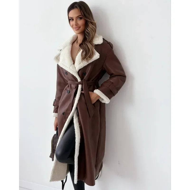 Evelyn - Luxurious Stylish Long Winter Coat