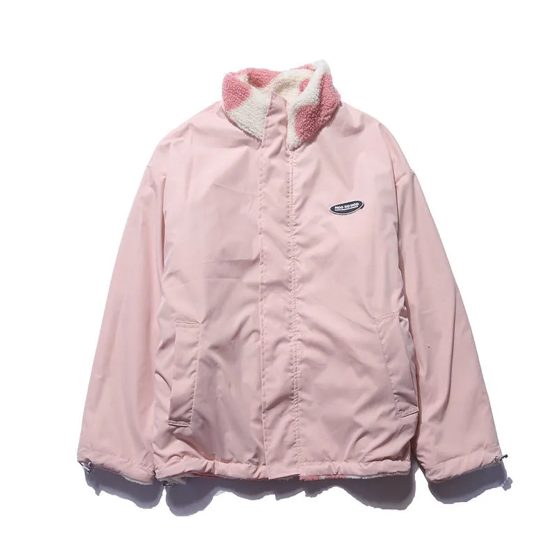 Mila - Super Comfy Double Sided Heart Jacket (Unique Collection)