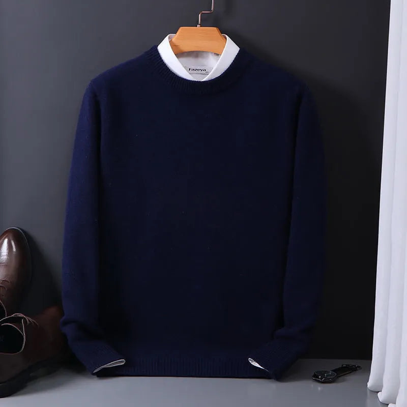 Levi - Stylish Soft Solid Color Sweater