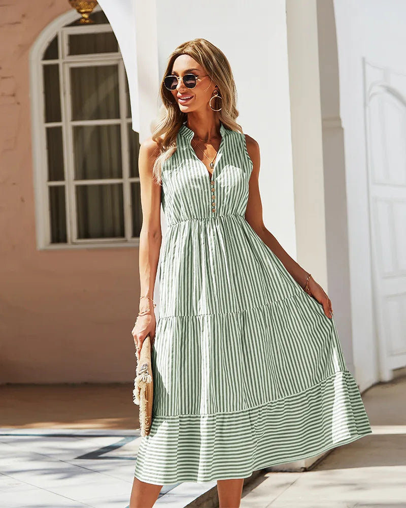 Émilie | Feminine Flowy Day Dress