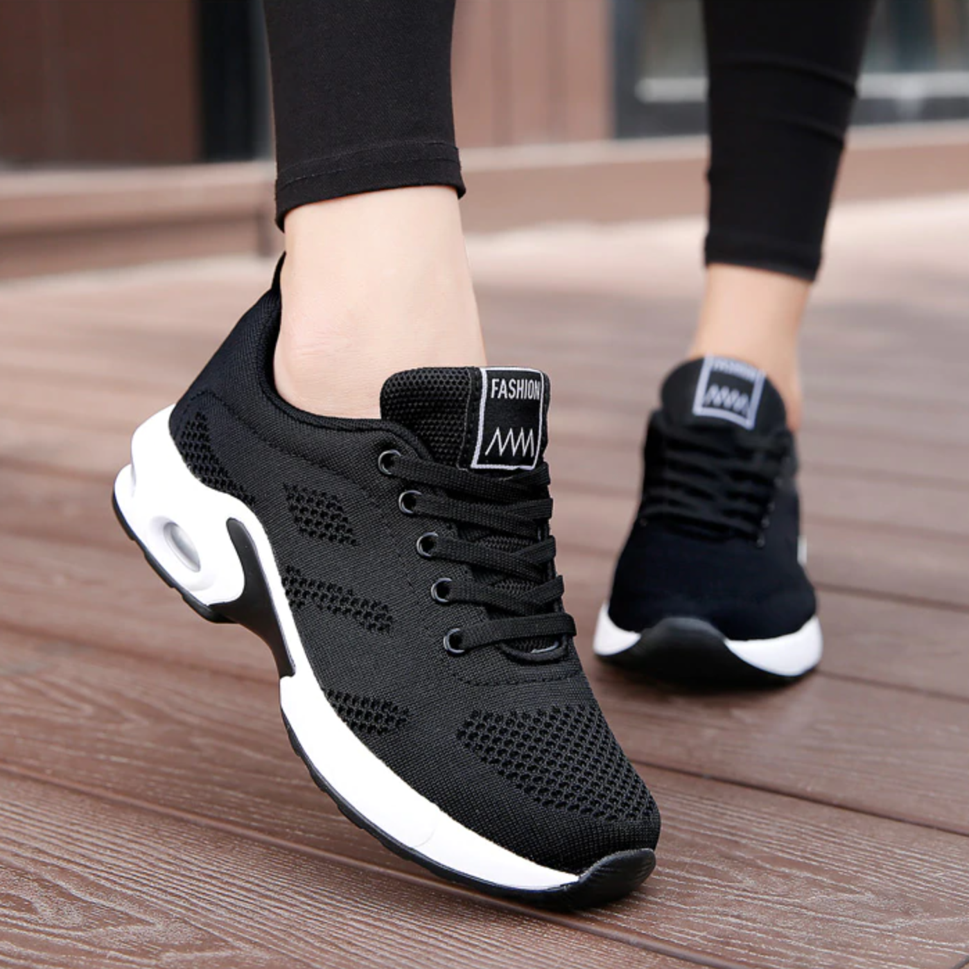 Lightweight Walking Shoes - Breathable Air Cushion Sneakers