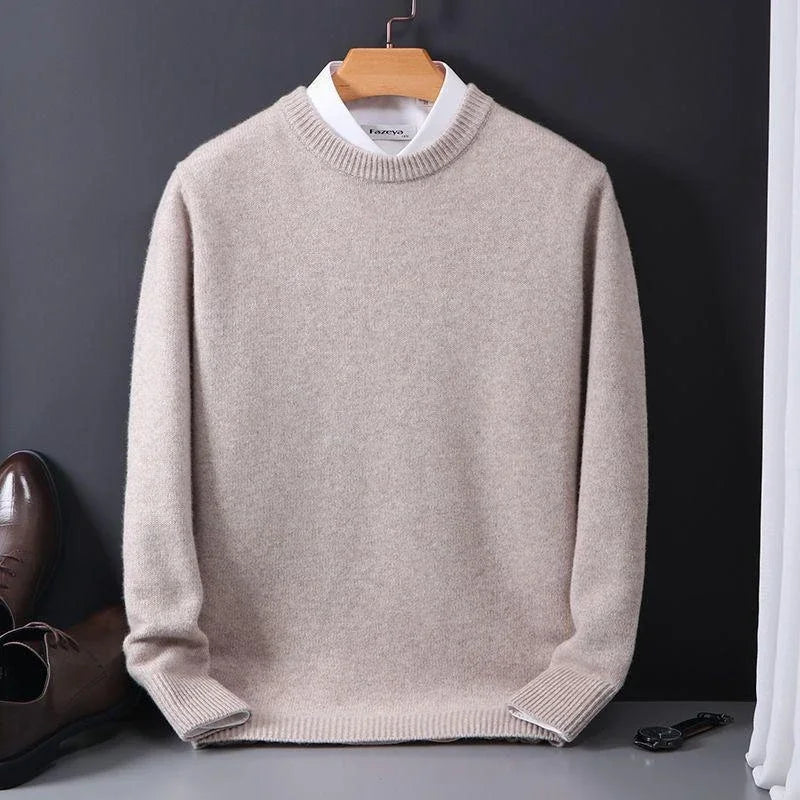 Levi - Stylish Soft Solid Color Sweater