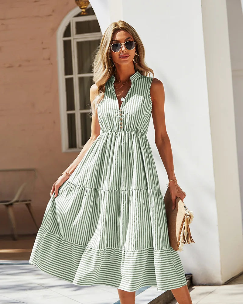Émilie | Feminine Flowy Day Dress