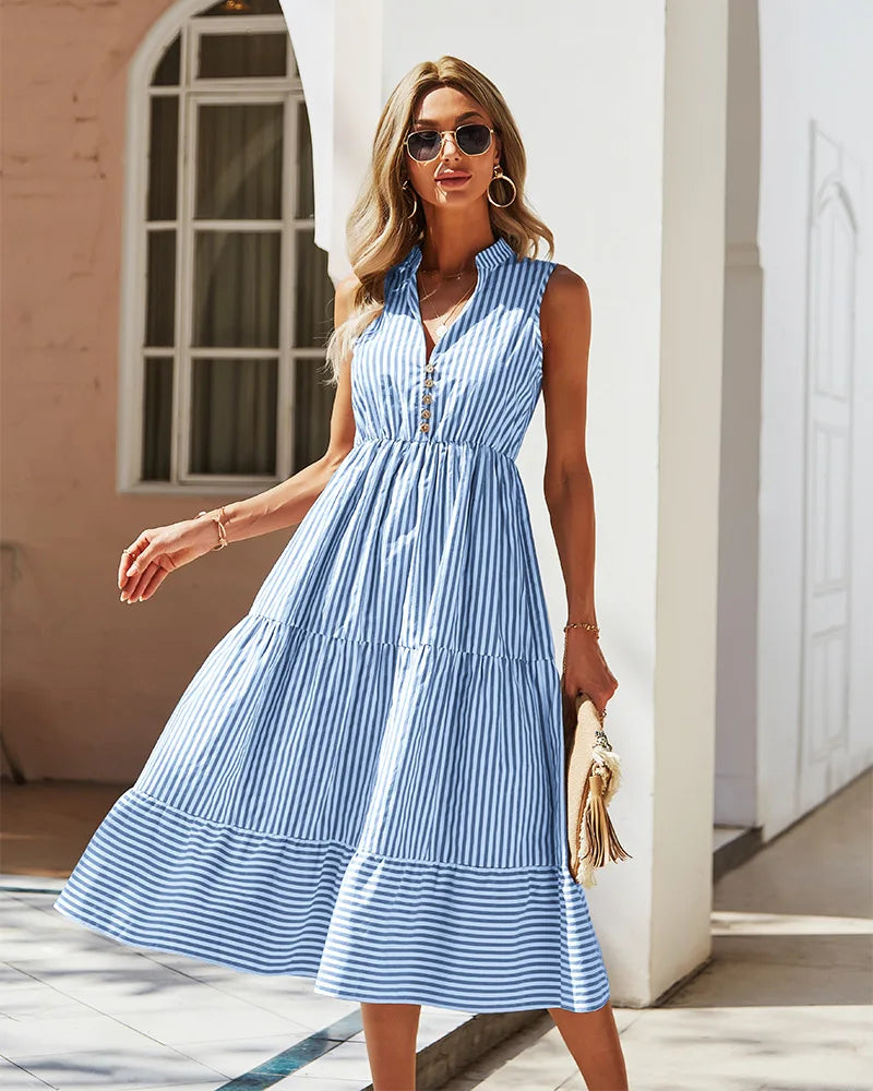 Émilie | Feminine Flowy Day Dress