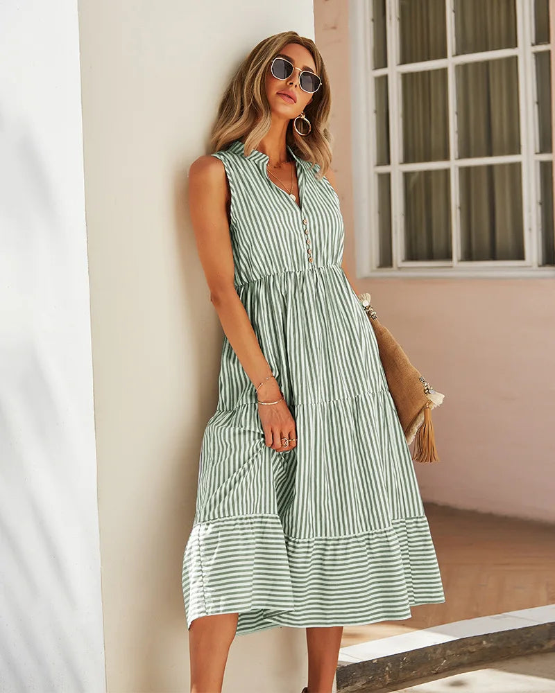 Émilie | Feminine Flowy Day Dress