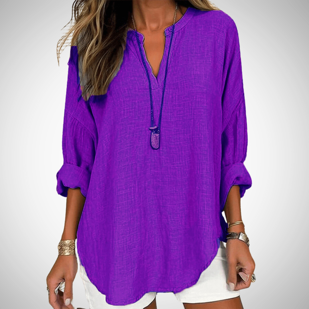 Nara | Flowy Elegant Beach Shirt
