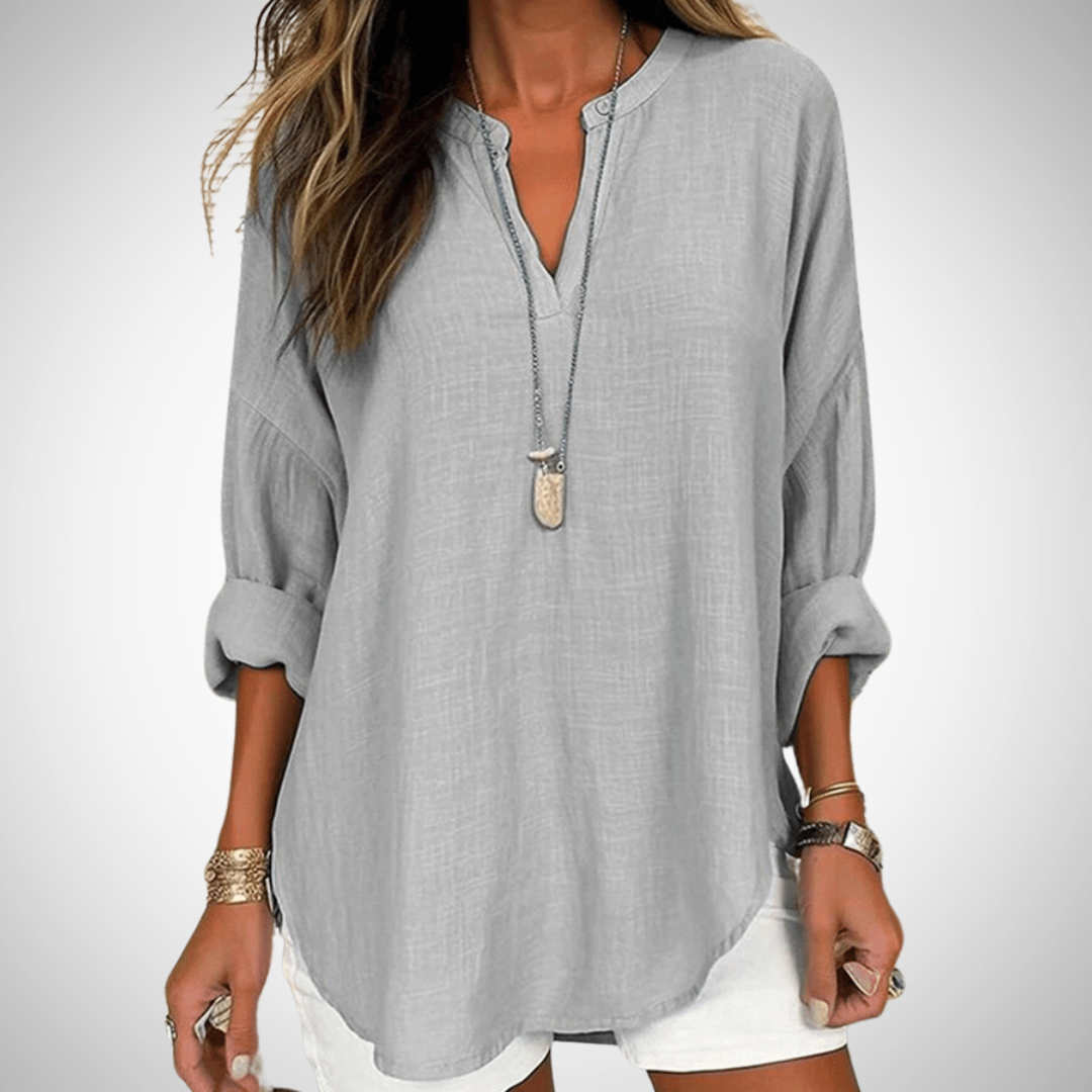 Nara | Flowy Elegant Beach Shirt