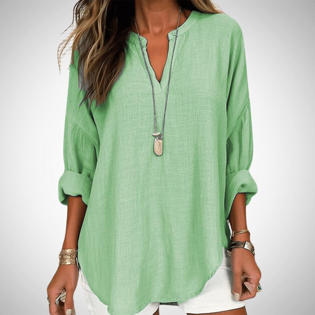Nara | Flowy Elegant Beach Shirt