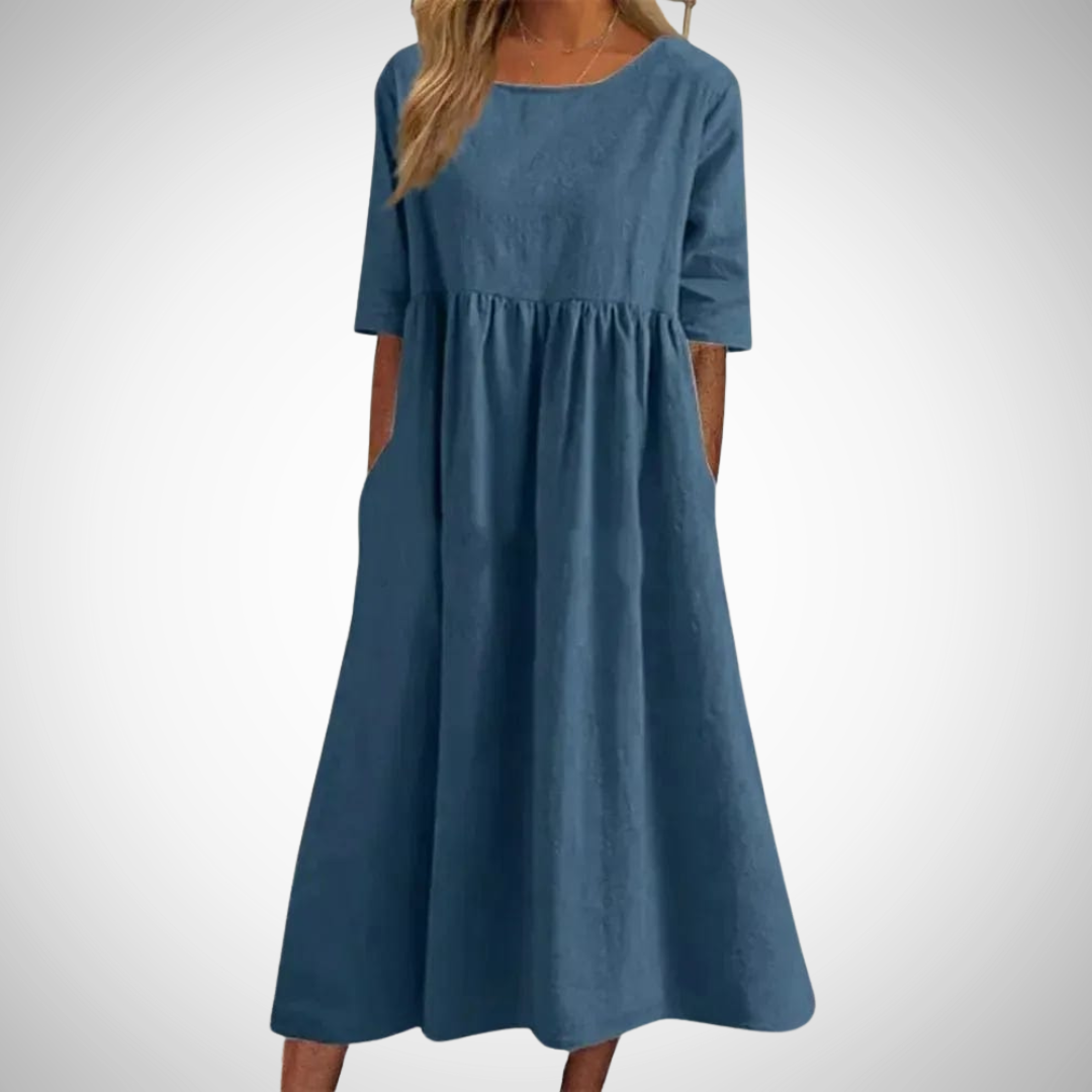 Haisley | Elegant Short-Sleeved Dress