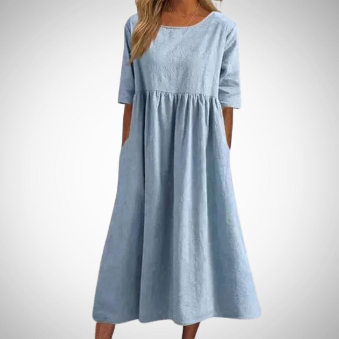 Haisley | Elegant Short-Sleeved Dress