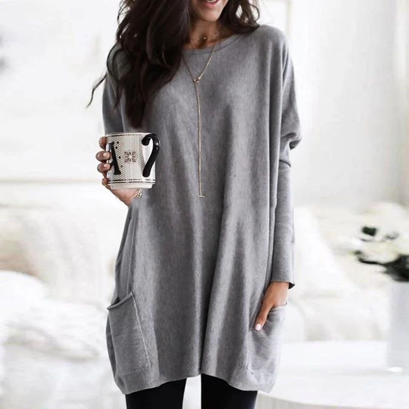 Celene - Casual Pocket Sweater