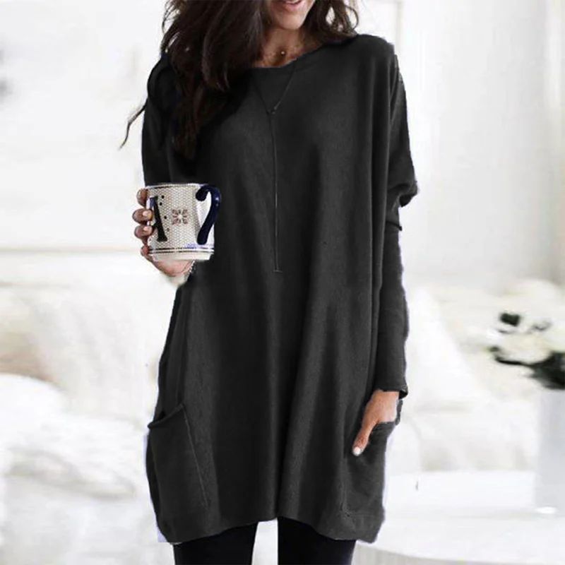 Celene - Casual Pocket Sweater