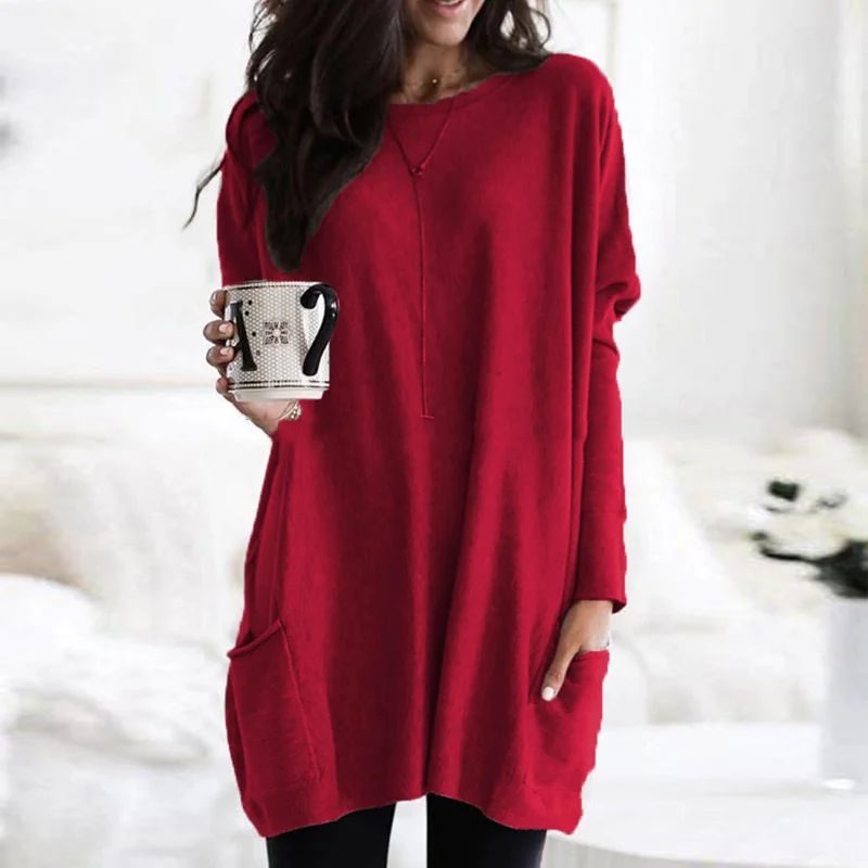 Celene - Casual Pocket Sweater