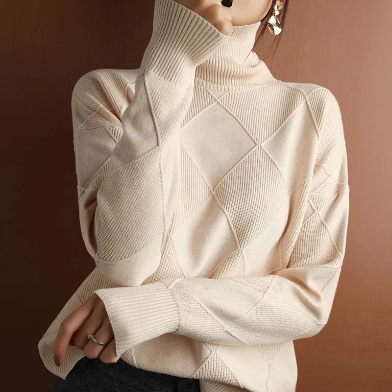 Zoe - Comfortable Soft Turtleneck Sweater