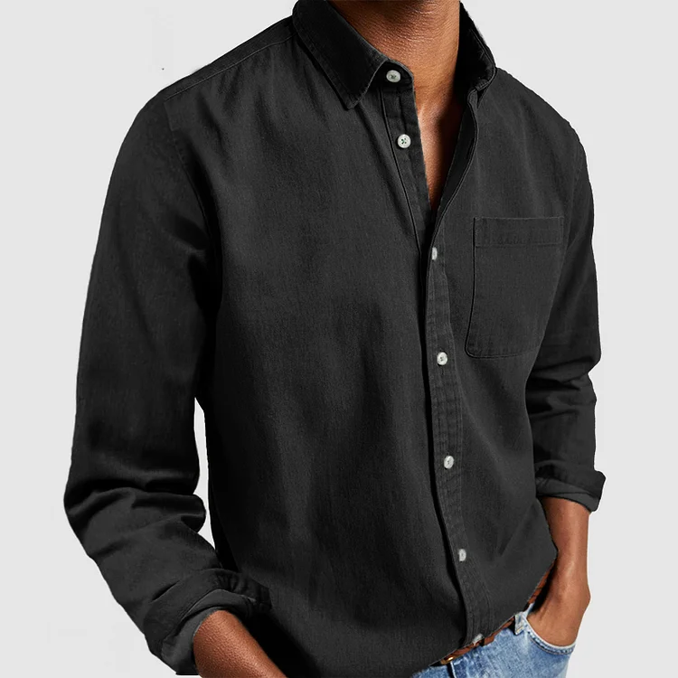 Giorgio | High-quality long-sleeved casual shirt