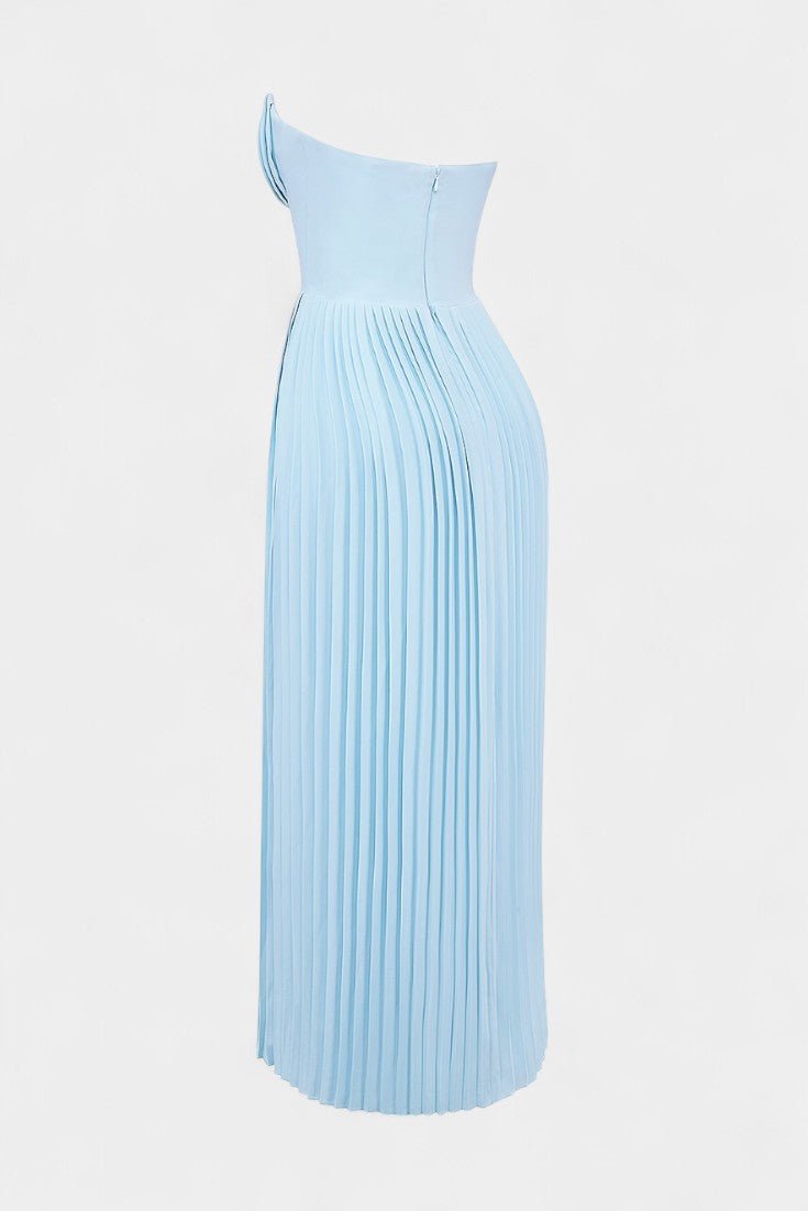 Alyce | Strapless Pleated Dress