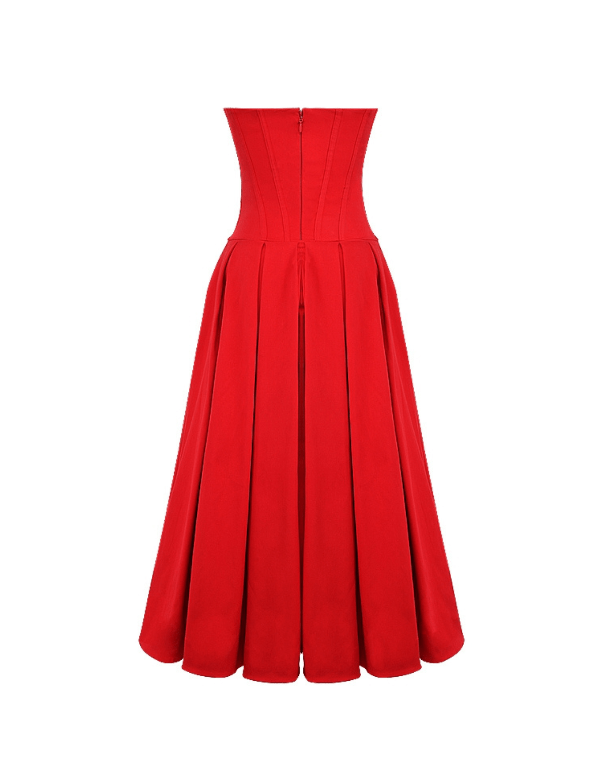 Amalfi | Strapless Midi Dress