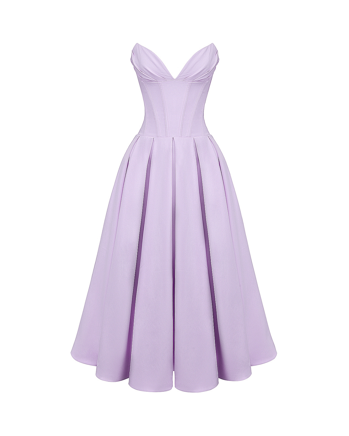 Amalfi | Strapless Midi Dress