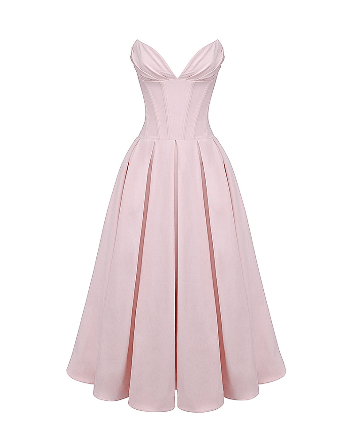 Amalfi | Strapless Midi Dress