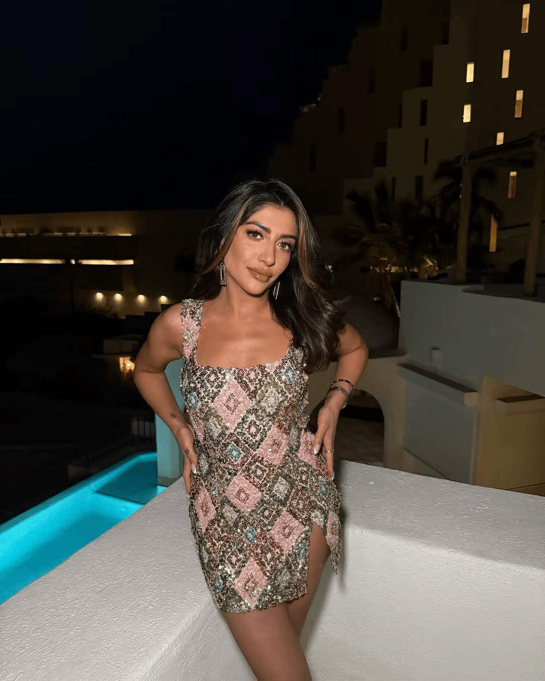 Azariah | Sequin Crystal Dress
