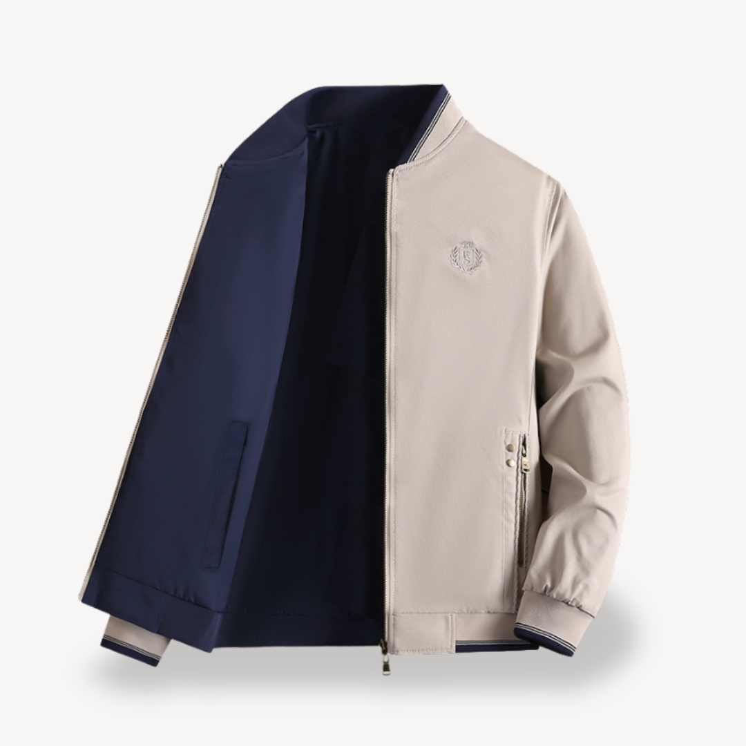 Loro | Reversible Formal Bomber Jacket