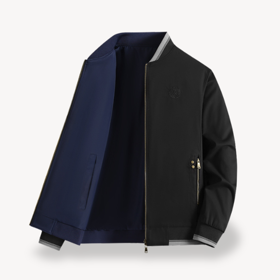 Loro | Reversible Formal Bomber Jacket