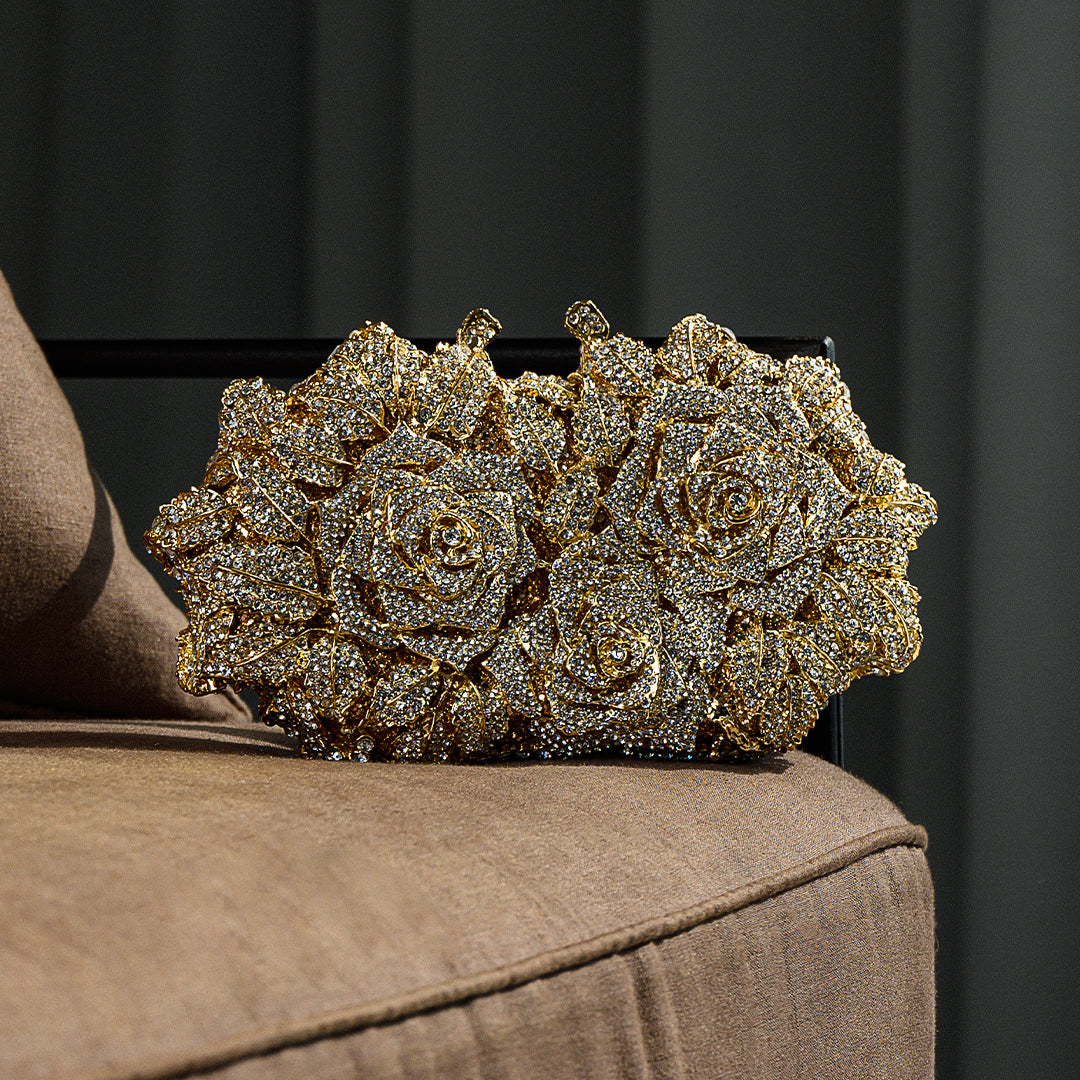 Gloria Rose Clutch Bag