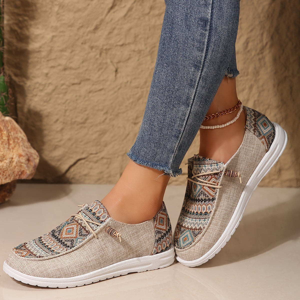 Sonora Tribal Comfort Sneakers